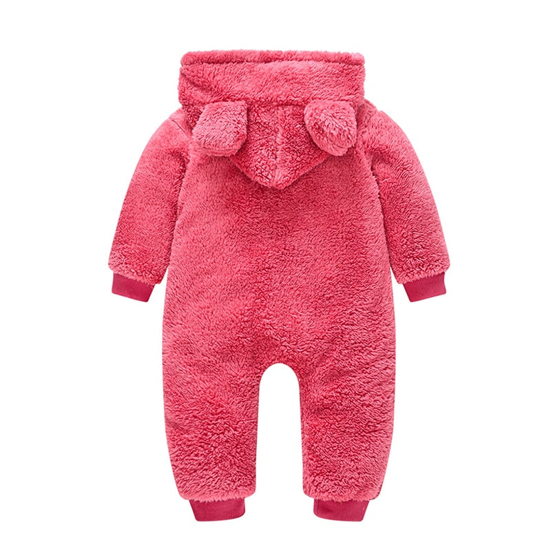 Cute Plush Bear Baby Outfit