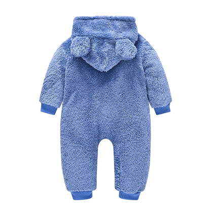 Cute Plush Bear Baby Outfit