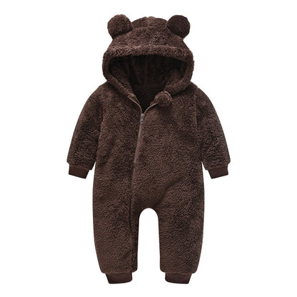 Cute Plush Bear Baby Outfit