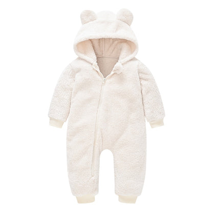 Cute Plush Bear Baby Outfit