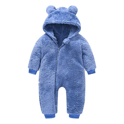 Cute Plush Bear Baby Outfit