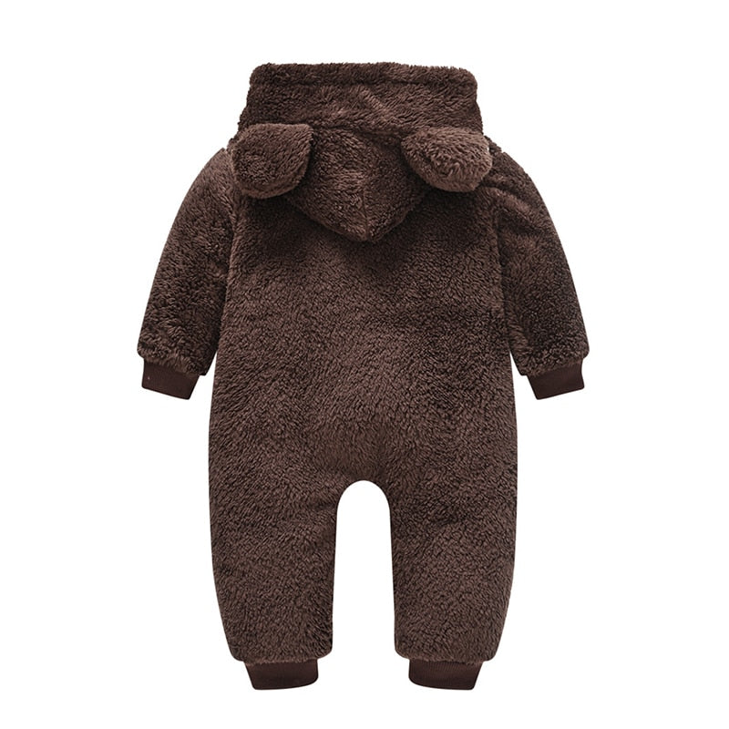 Cute Plush Bear Baby Outfit