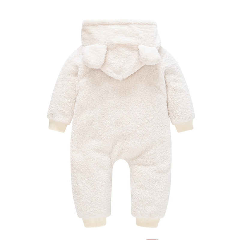 Cute Plush Bear Baby Outfit