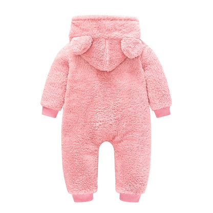 Cute Plush Bear Baby Outfit