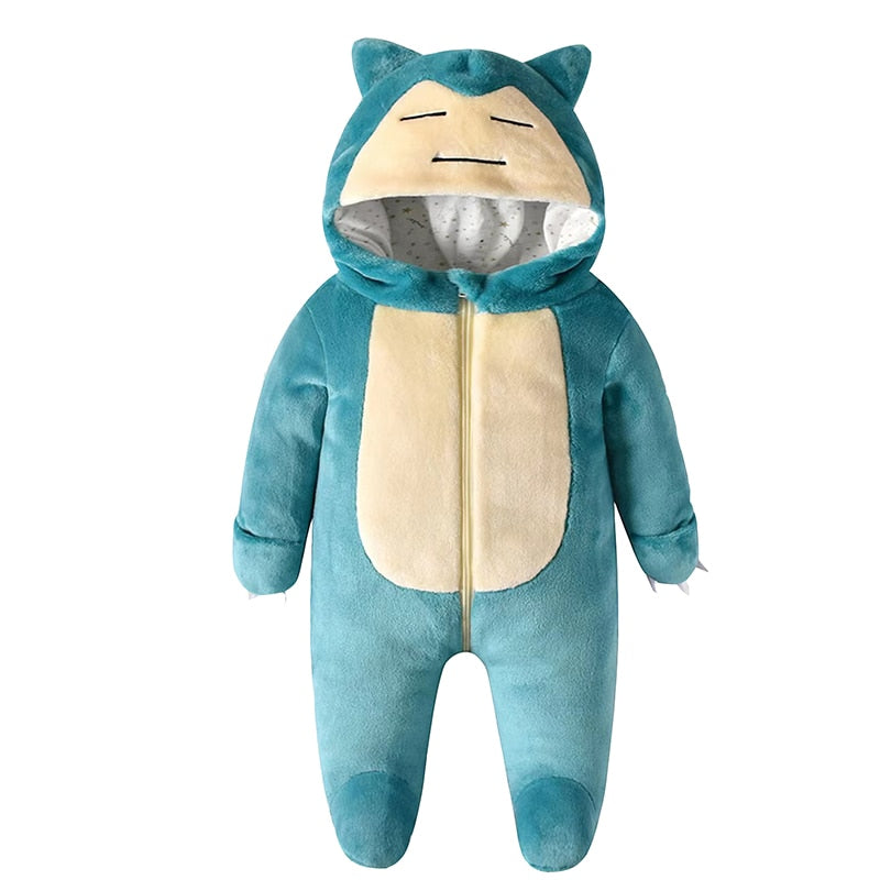 Pokemon Snorlax Newborn Onesie