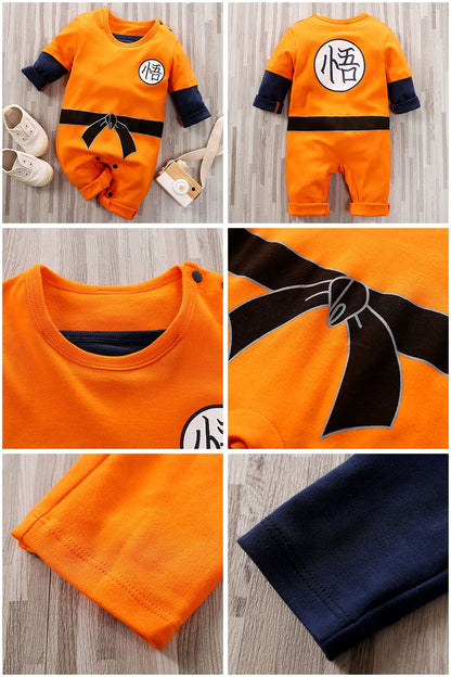 Baby Anime Clothes - GOKU (sleeves)