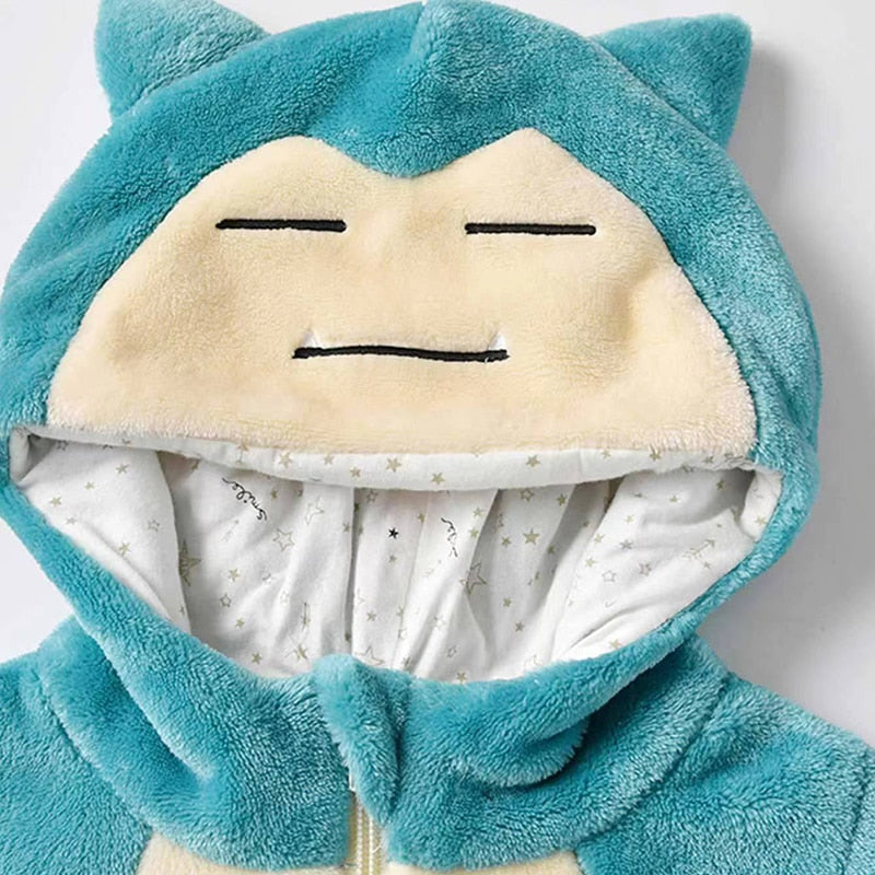 Pokemon Snorlax Newborn Onesie