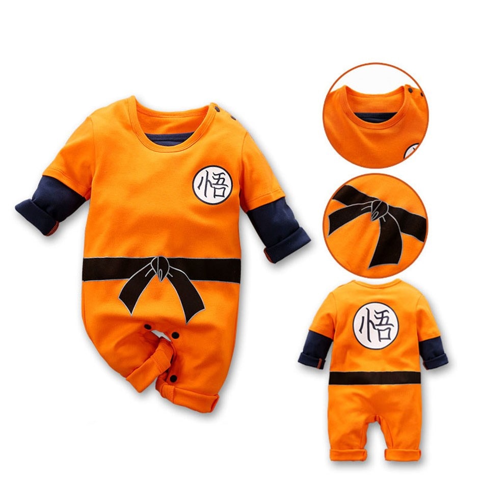 Baby Anime Clothes - GOKU (sleeves)