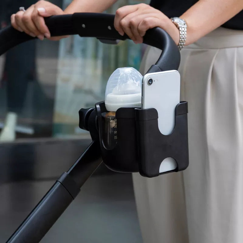 2-in-1 Drink/Phone holder for Prams and Strollers