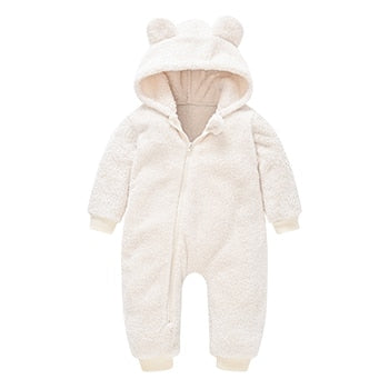 Cute Plush Bear Baby Outfit