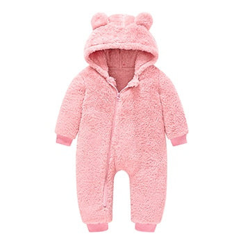 Cute Plush Bear Baby Outfit