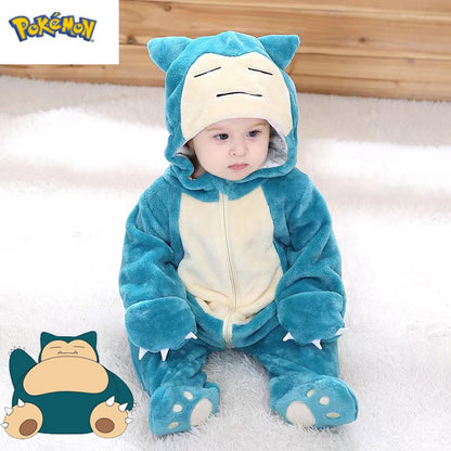 Pokemon Snorlax Newborn Onesie