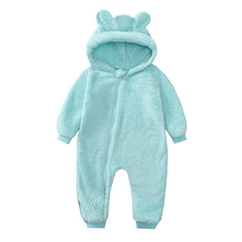 Cute Plush Bear Baby Outfit